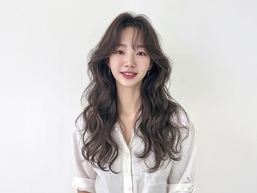 리안헤어 청주산남점 산남동 미용실 펌 웨이브 스타일