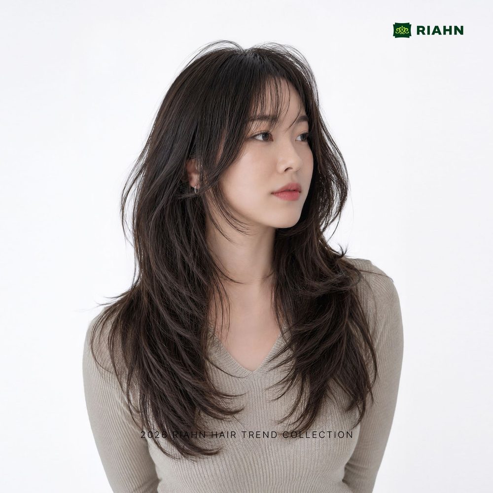 清州市サンナム洞の美容室 RIAHN Hair Cheongju Sannam パーマ - ロングパーマスタイル